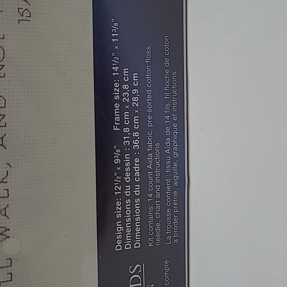 Isaiah 40:31 Counted Cross Stitch Kit - Picture 6 of 9
